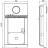 Вызывная панель HIWATCH VDP-D4214W/Flush